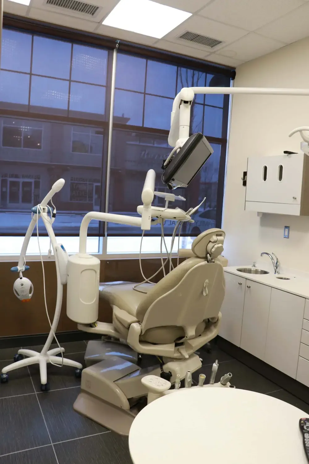 A treatment chair